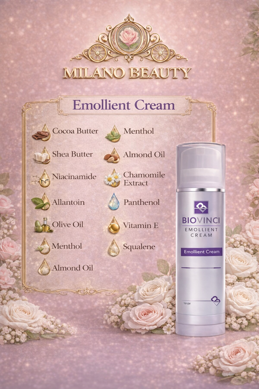 Emollient cream Biovinci Emollient Cream - Image 1